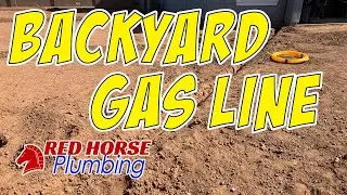 Backyard BBQ Gas Line