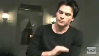TV Fanatic Interview with Ian Somerhalder - The Vampire Diaries Part 1