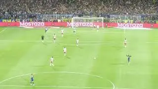 Golazo de Cavani y Palacios desde la tribuna BOCA JRS. vs HURAC&Aacute;N (2-1)
