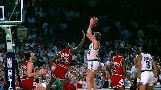 Bulls v Celtics Game 1 1986.. check out my basketball website: ballexclusives.com     #michaeljordan