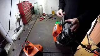 Husqvarna 323 RII ponowne rozkręcanie