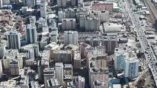 5ive minutes - 4K - During the spring daytime - Ulaanbaatar City - Drone Footage - 2025-3-21