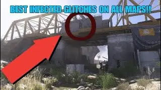 Best Infected Hiding Spots, High Ledges And Glitches On All Maps On Modern Warfare! Easy Nukes!!!