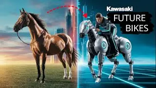 KAWASAKI Future Bike Revealed With Horse Inspired Design