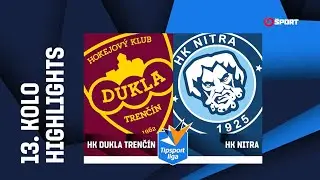 13. kolo: HK Dukla Trenč&iacute;n - HK Nitra 1:4 (0:3, 0:0, 1:1)