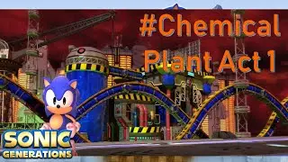 Sonic Generations - Gu&iacute;a Rings Estrella Roja - Chemical Plant Acto 1