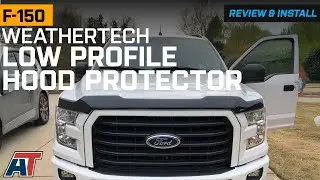 2015-2020 F-150 Weathertech Low Profile Hood Protector Review & Install