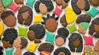 Celebrating Black Women ~ Satisfying Cookie Decorating | The Graceful Baker