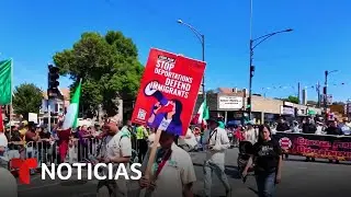 Chicago celebra con un llamado al fin de las deportaciones | Noticias Telemundo