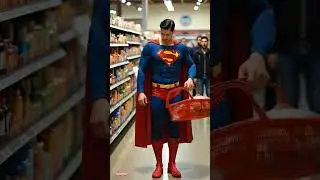 🦸&zwj;♂️ walks down a supermarket❤ #supermanfan #supermanvsbatman #supermanlives #shots