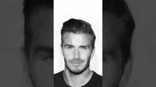 Drawing David Beckham