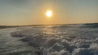 شاطئ الابيض وقت الغروب مرسي مطروح صيف ٢٠٢٣