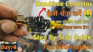 😲Handfree Conector problem | advance mobile reparing course #repairing #mobilereparingclasses