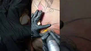 ASMR TATTOO เสียงเข็มขยี้เนื้อ ฟังแล้วฟิน#pptattooathome #asmrtattoo #asmr #ฟีดดดシ #ช่างสัก #tattoo
