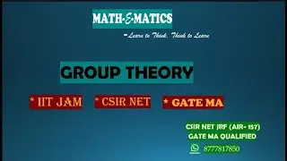Lec-5 || Zn Group || IIT JAM || CSIR NET || GATE