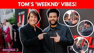 Tom Cruise & The Weeknd Break The Internet With A Hug At Mission Impossible Premiere I WATCH I N18G