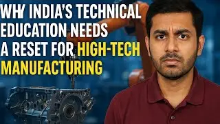 Why India's Tech Education Needs a Reset for High-Tech Manufacturing #EducationReform