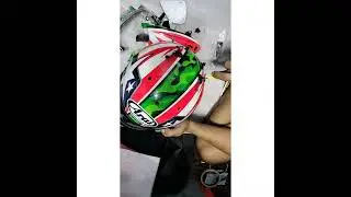Arai Helmet Disassemble
