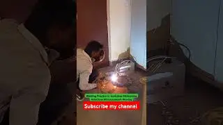 Welding Practice in workshop #ititraining #machine #iticoursework #itivlog