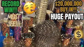 🟤(MUST SEE) 100 QUARTER CHALLENGE, $20,000,000.00 BUY IN, HIGH RISK COIN PUSHER! (HUGE WIN)