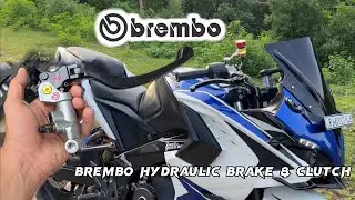 Brembo Hydraulic Brake & Clutch on Rs200 | #rs200 #brembobrake #modified