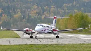 Beechcraft King Air 350 Takeoff