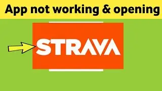 Strava app not working & opening Crashing Problem Solved