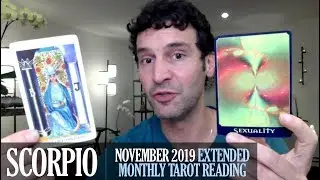 SCORPIO November 2019 Extended Monthly Intuitive Tarot Reading by Nicholas Ashbaugh