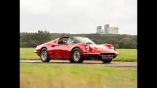 FERRARIOfcl@SirHassanOfcl|The 1973 Ferrari Dino 246 GTS is an iconic classic Italian sports car.