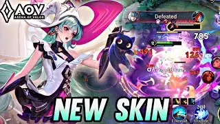 AOV : AIRI GAMEPLAY | NEW SKIN - ARENA OF VALOR LI&Ecirc;NQU&Acirc;NMOBILE ROV