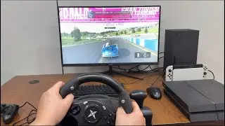 DOYO 270 Degree Steering Wheel PS4 Connection Tutorial