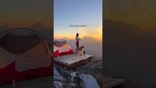 Camping in British Columbia 🇨🇦🤯 #britishcolumbia #explorebc #hiking #adventure #canada