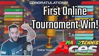 [Mario Tennis Aces] First Online Tournament Win! Full Matches
