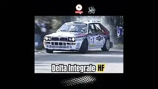 Lancia Delta Integrale HF🔥Group A Rally Legend in Action! #lanciadeltaintegrale #lancia #rallycar