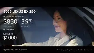 Lexus of Lakeridge - 2025 LEXUS NX 250 - 2025 LEXUS RX 350 - Special Offers