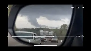 Tornado in Little Rock, AR Funnel Cloud