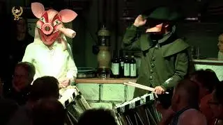 Drummler Duo mit Piccolofl&ouml;te am Fliegerli 2018