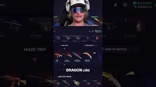Dragon Lore CS:GO Pulls: Reacting to the Minimal Wear! #shorts