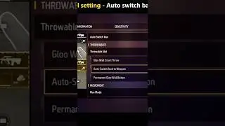 New auto gloo wall button😵&zwj;💫🤯 #freefire #ff #godtoxic #fy #newupdate #ob49update #fyp #ob49