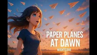 Paper Planes at Dawn ☀️ | Uplifting Morning Nightcore Anthem for Dreamers