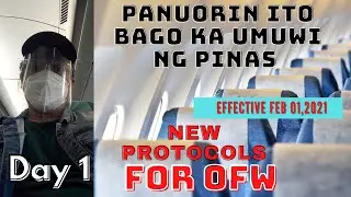 New Protocols and Guidelines for OFW's going home to the Philippines