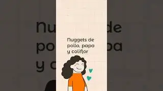🥦 Nuggets de pollo y coliflor: 2 supremas, 2 papas, 1 coliflor chico,Sal y pimienta, Pan rallado