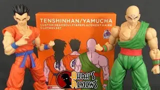 S.H. Figuarts Tenshinhan & Yamcha Custom Headsculpt Replacement Hair & Clothes Set Review Recensione