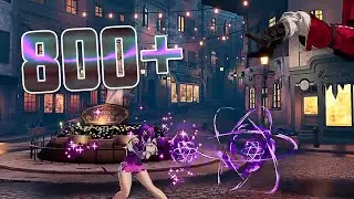 KOF XV: ATHENA - 9 Projectiles Combos !!