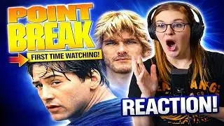 POINT BREAK (1991) MOVIE REACTION AND REVIEW! FIRST TIME WATCHING!