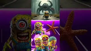 Hungry Star vs Minion Tiles Hop EDM Rush #tileshop #minions