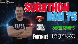 AZZATHON / SUBATHON DAN 75. Among US, Brawl, Fortnite