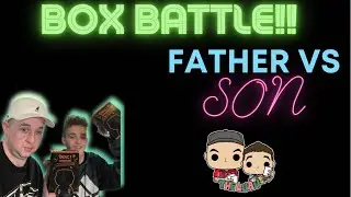 FATHER vs SON, LITTLE LUAU vs LUAU, Funko Pop Mystery Box Battle W/ Epic Collectible Boxes