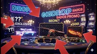 INSANE LUCK! UNBOXING A KNIFE & Upgrade with 10% promo? - GGDROP OPENING CASE