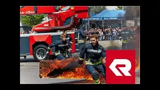 Interschutz 2015 - Rosenbauer Fire Fighting Stuntshow